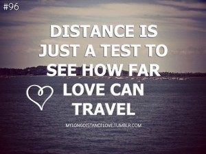 Status distance love Distance Quotes